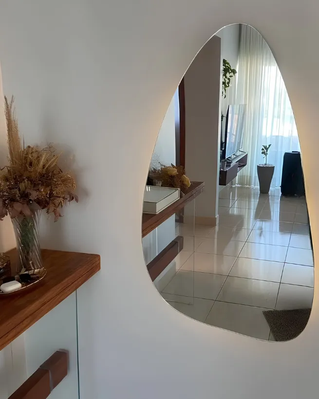 Espelhos em Paulínia - acabamento lapidado em espelho