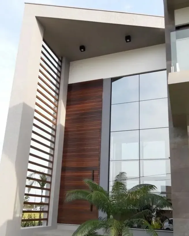 Pele de Vidro em Paulínia - acabamento externo em vidro